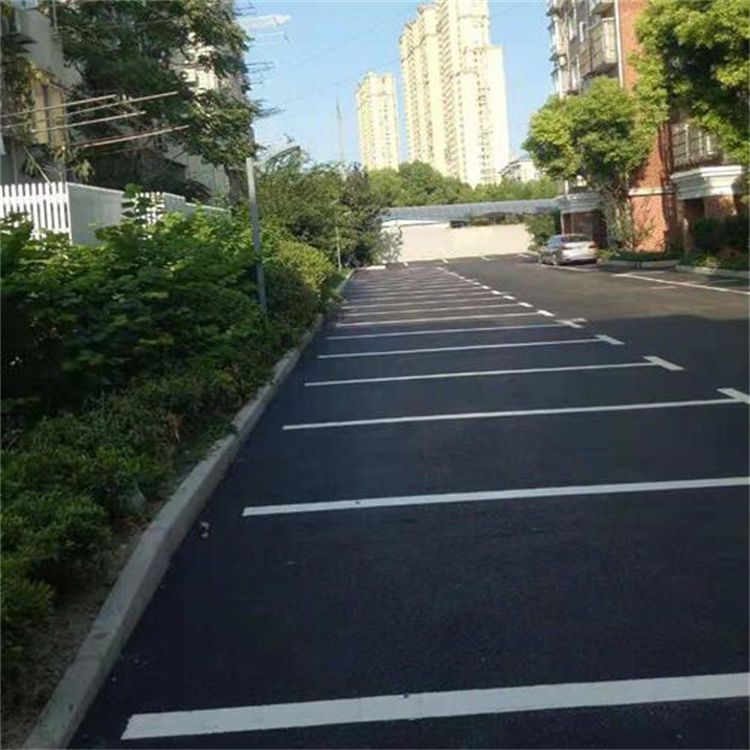 老街街道厂区划线